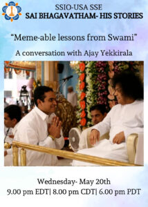 SSIO-USA SSE Sai Bhagavatham - Episode 10 @ Sathya Sai Live
