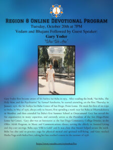 Region 8 Devotional Program | Guest speaker - Gary Yoder