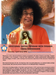Region 8 Special Easter Program | Guest Speaker: Creta Schiermann